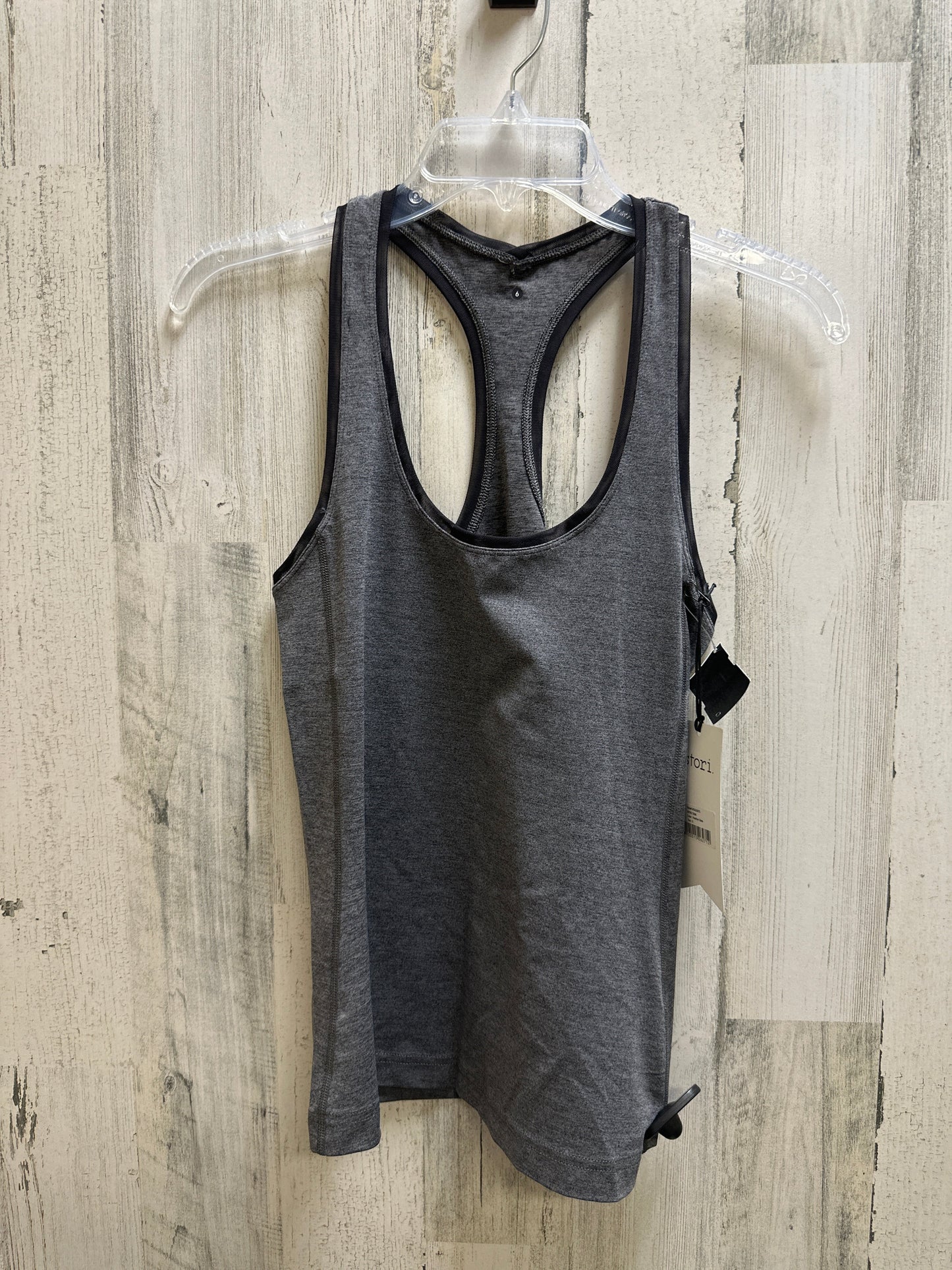 Grey Athletic Tank Top Clothes Mentor, Size M