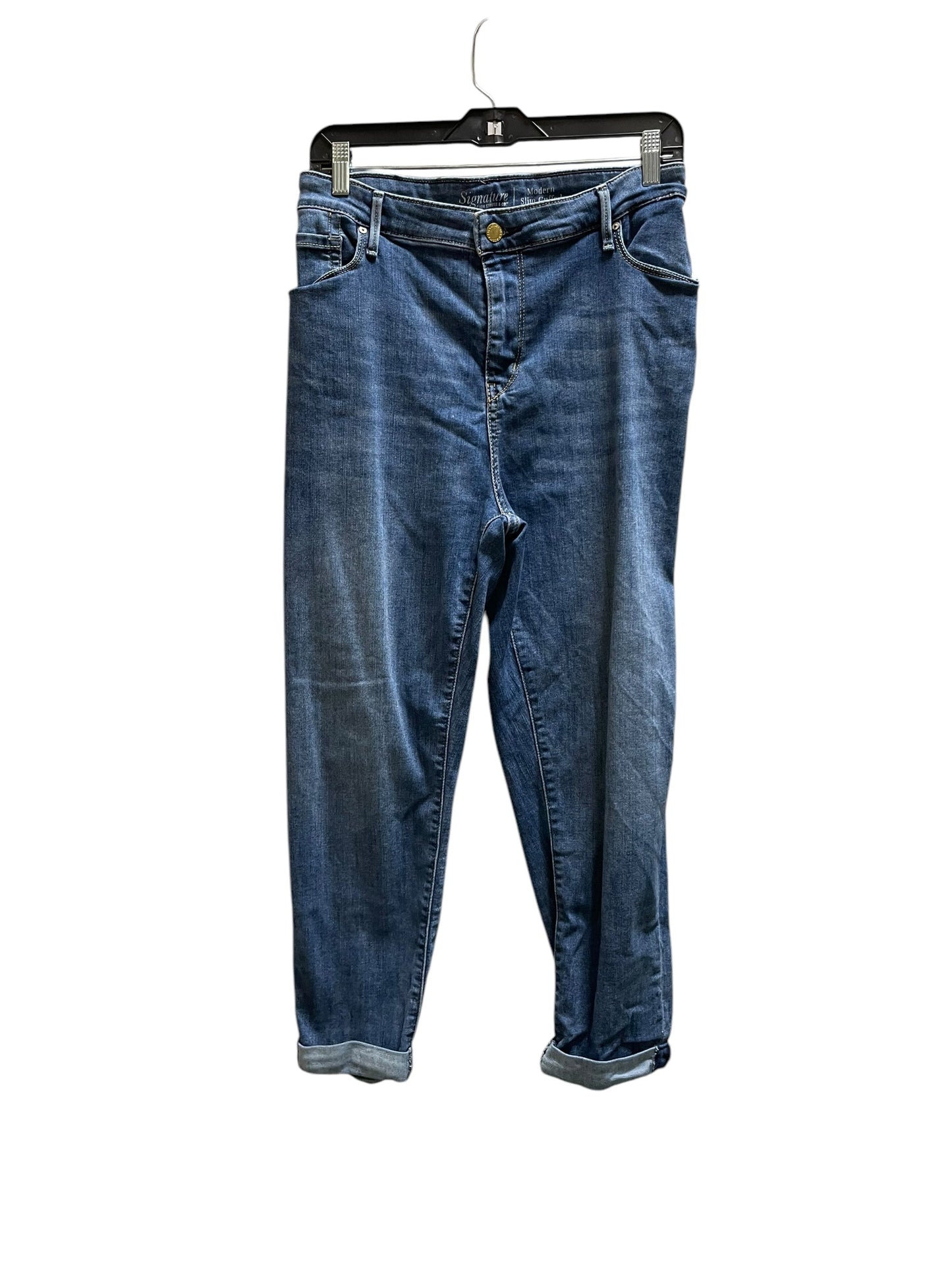 Jeans Straight By Levis In Blue, Size: 3x