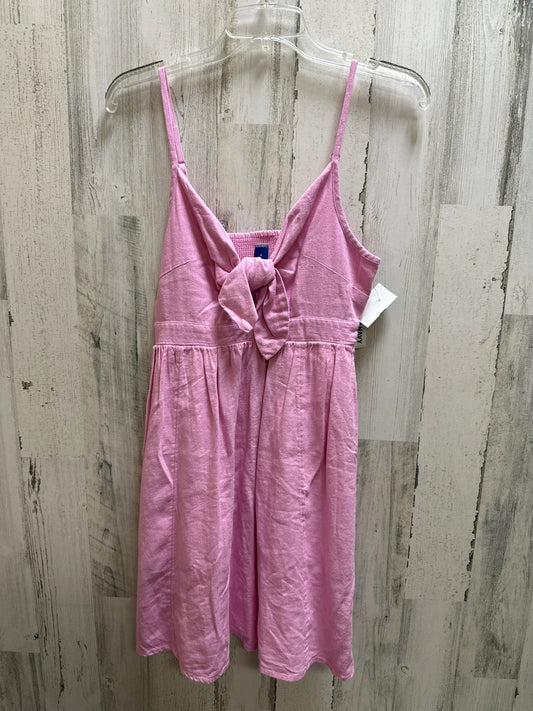 Pink Dress Casual Short Old Navy, Size S