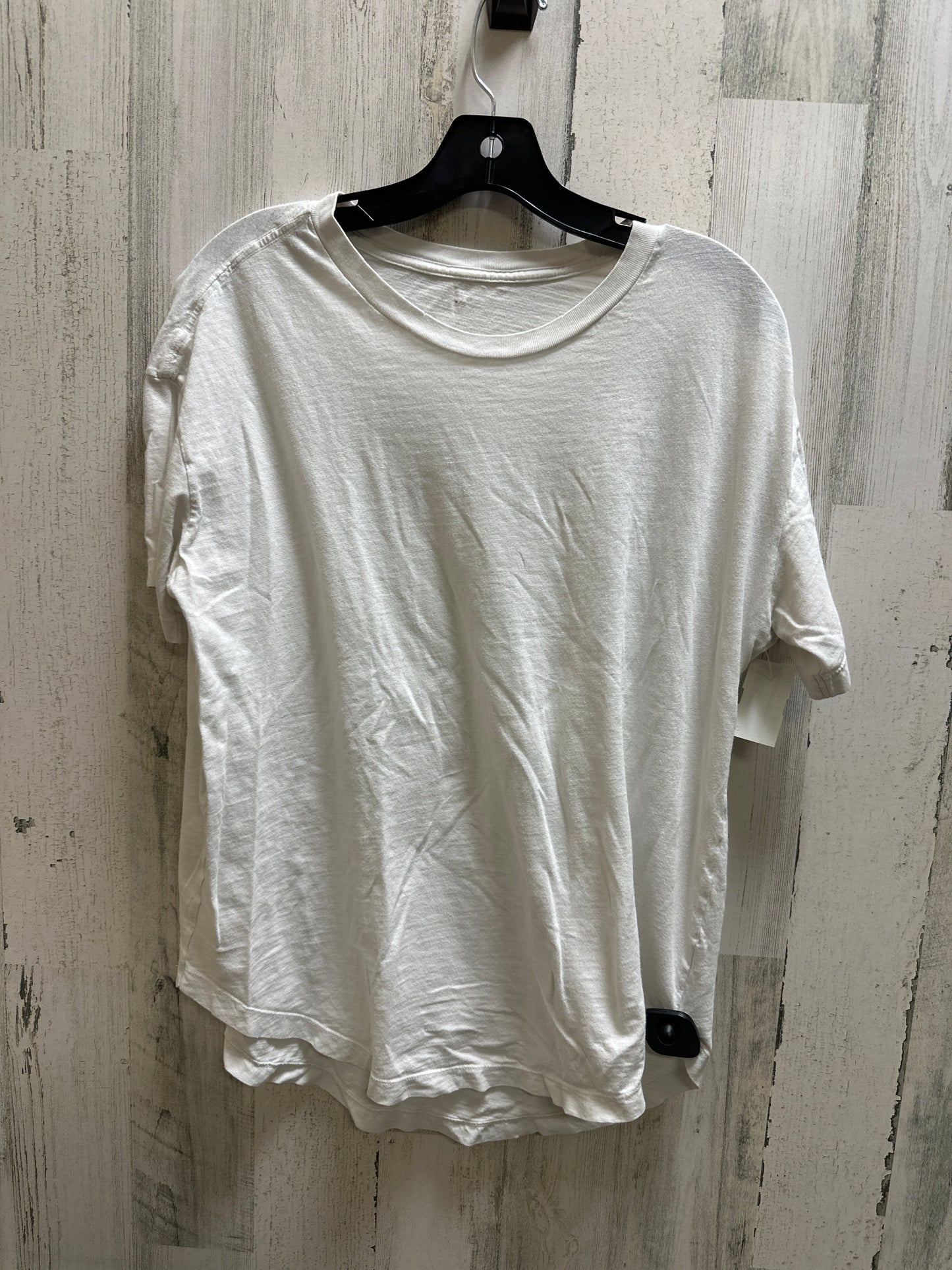 White Top Short Sleeve Basic Aerie, Size S