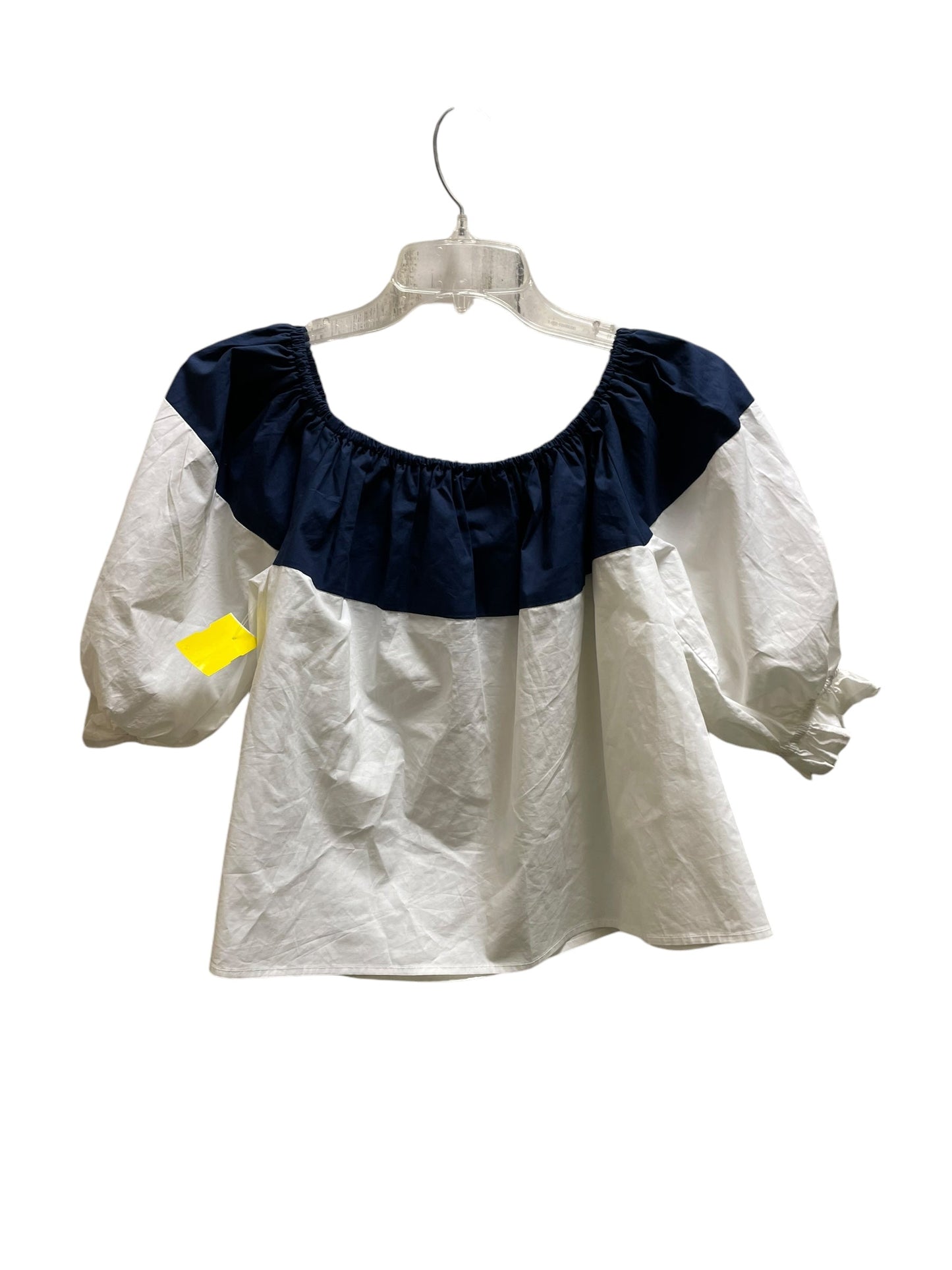 Top Short Sleeve By Maeve In White, Size: Xs