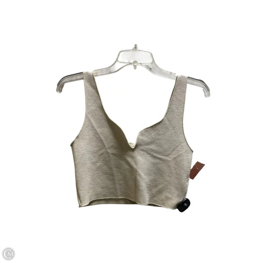 Top Sleeveless By Zara In Black, Size: S