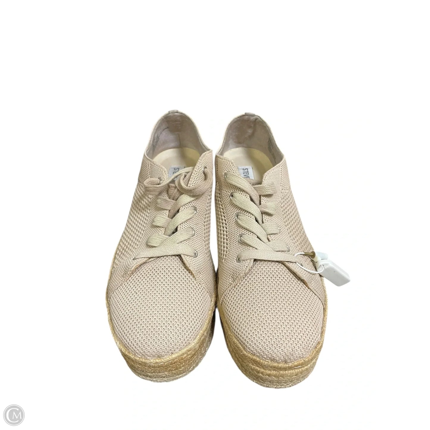 Shoes Heels Platform By Steve Madden In Tan, Size: 8.5