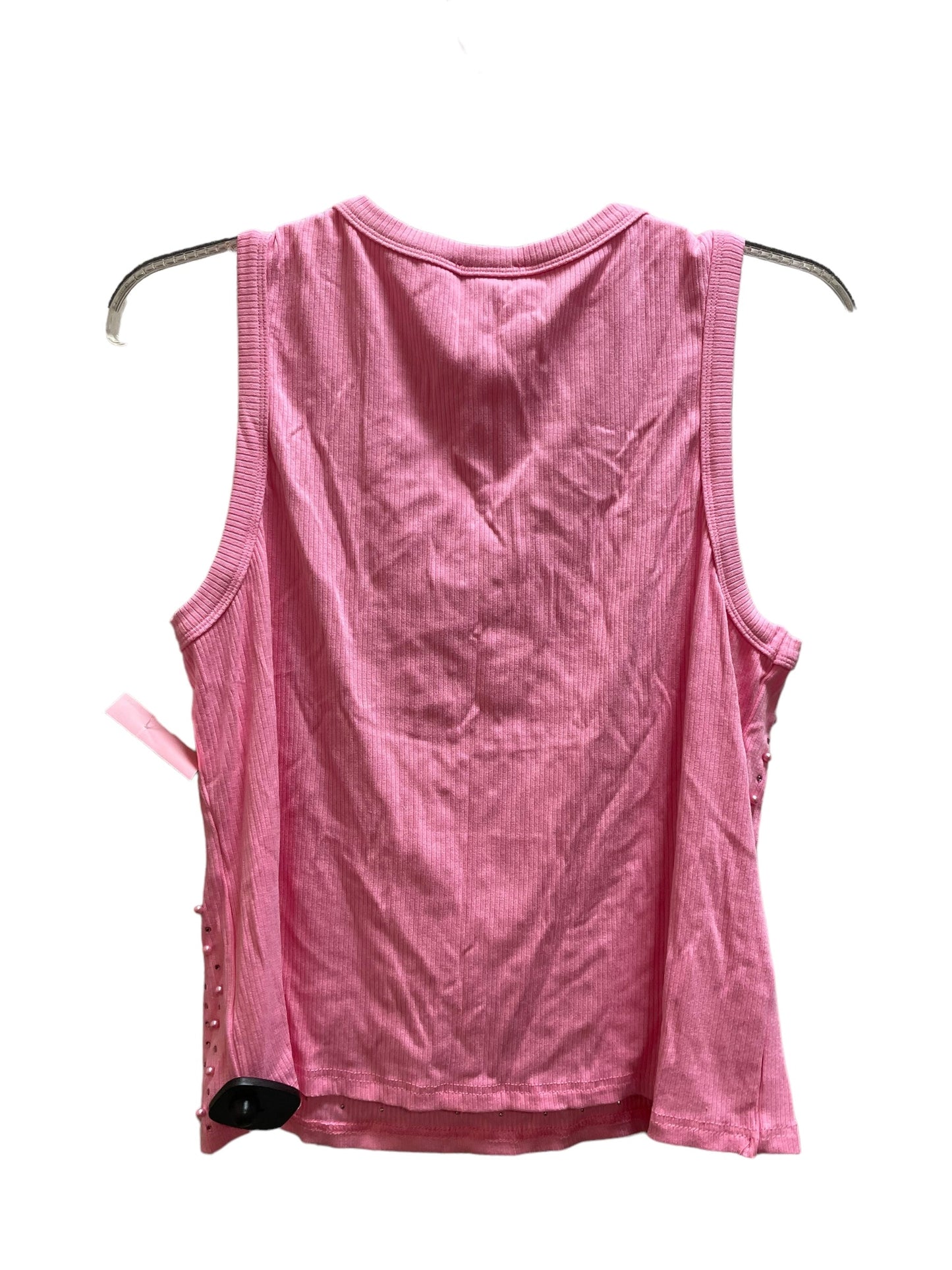 Top Sleeveless By White Birch In Pink, Size: 2x