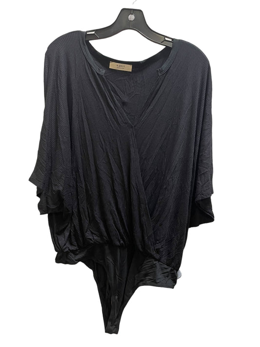 Bodysuit By Clothes Mentor In Black, Size: 3x