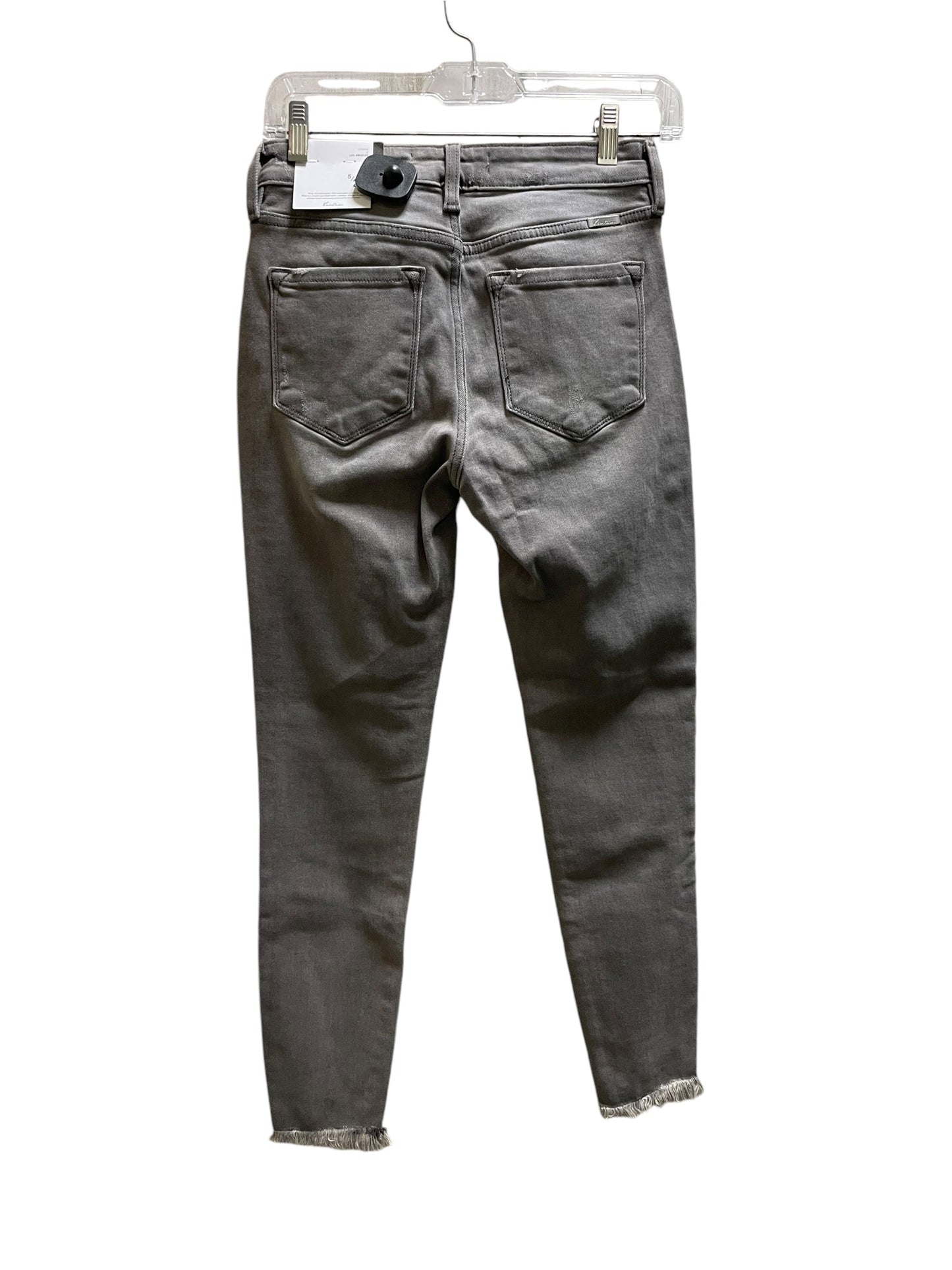 Jeans Skinny By Kancan In Grey, Size: 4