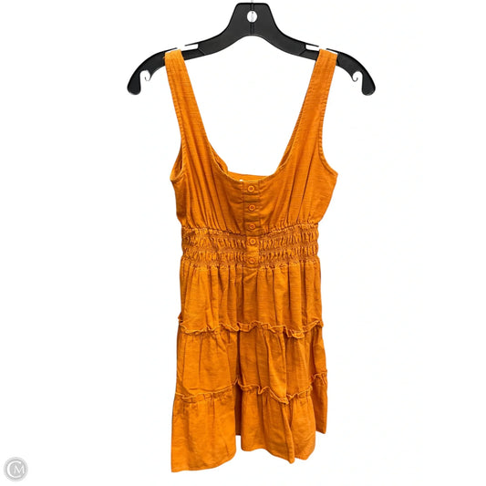 Dress Casual Short By Urban Outfitters In Orange, Size: S