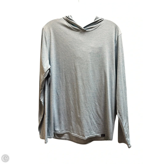 Top Long Sleeve By Patagonia In Blue, Size: M