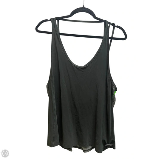 Athletic Tank Top By Lululemon In Green, Size: 8