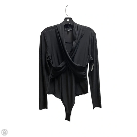 Bodysuit By Haute Monde In Black, Size: 1x
