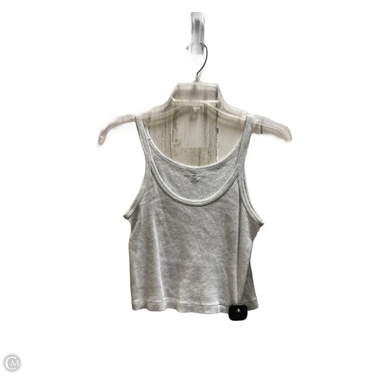 Top Sleeveless Basic By Brandy Melville In Grey, Size: M
