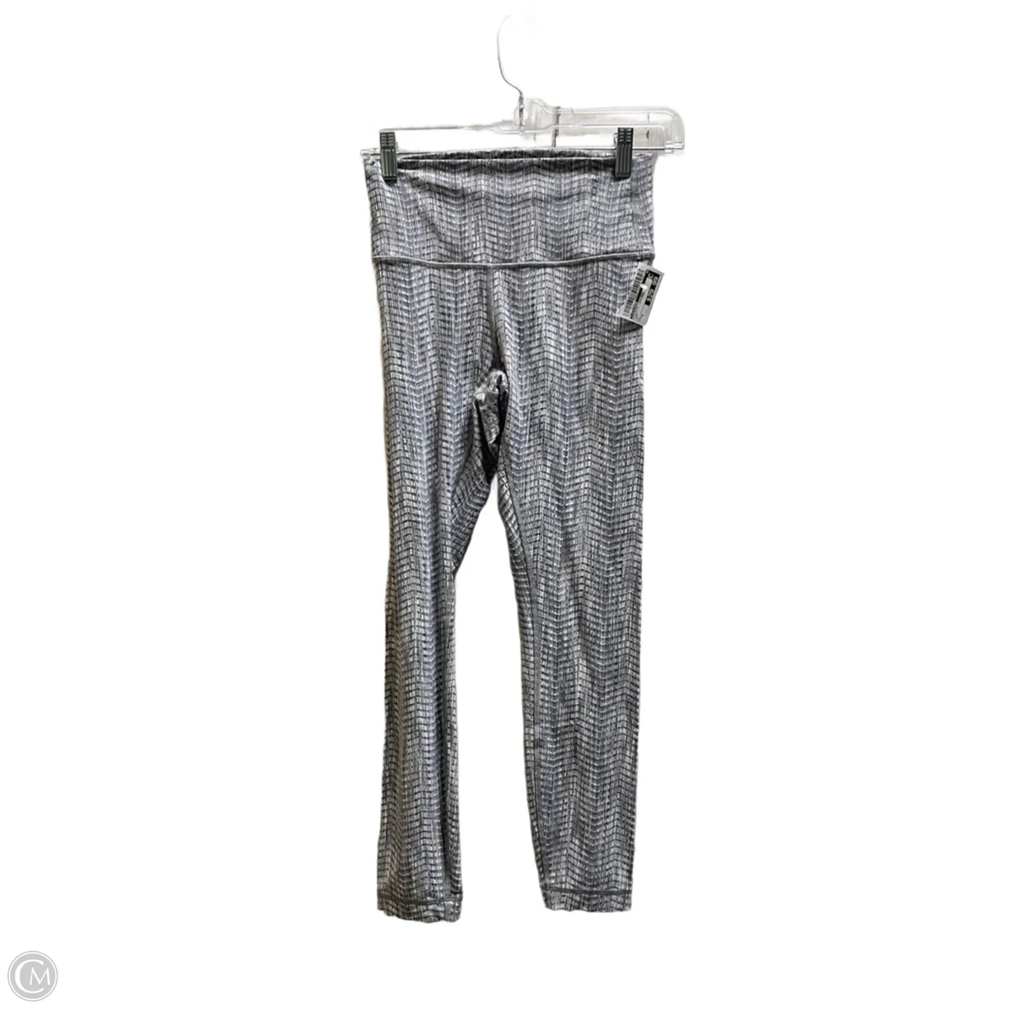 Athletic Leggings By Lululemon In Grey, Size: 6