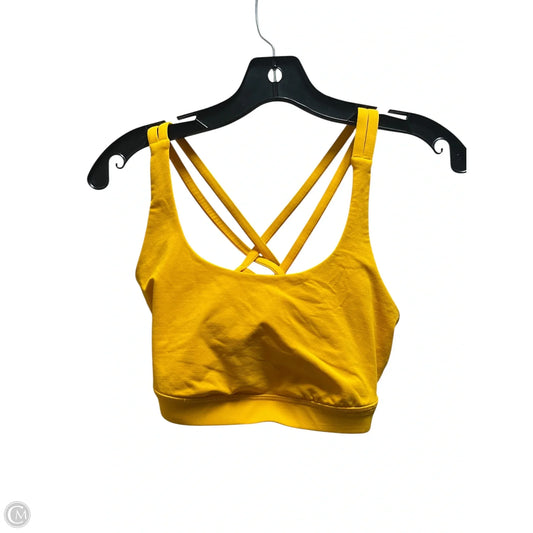 Athletic Bra By Lululemon In Orange, Size: 8