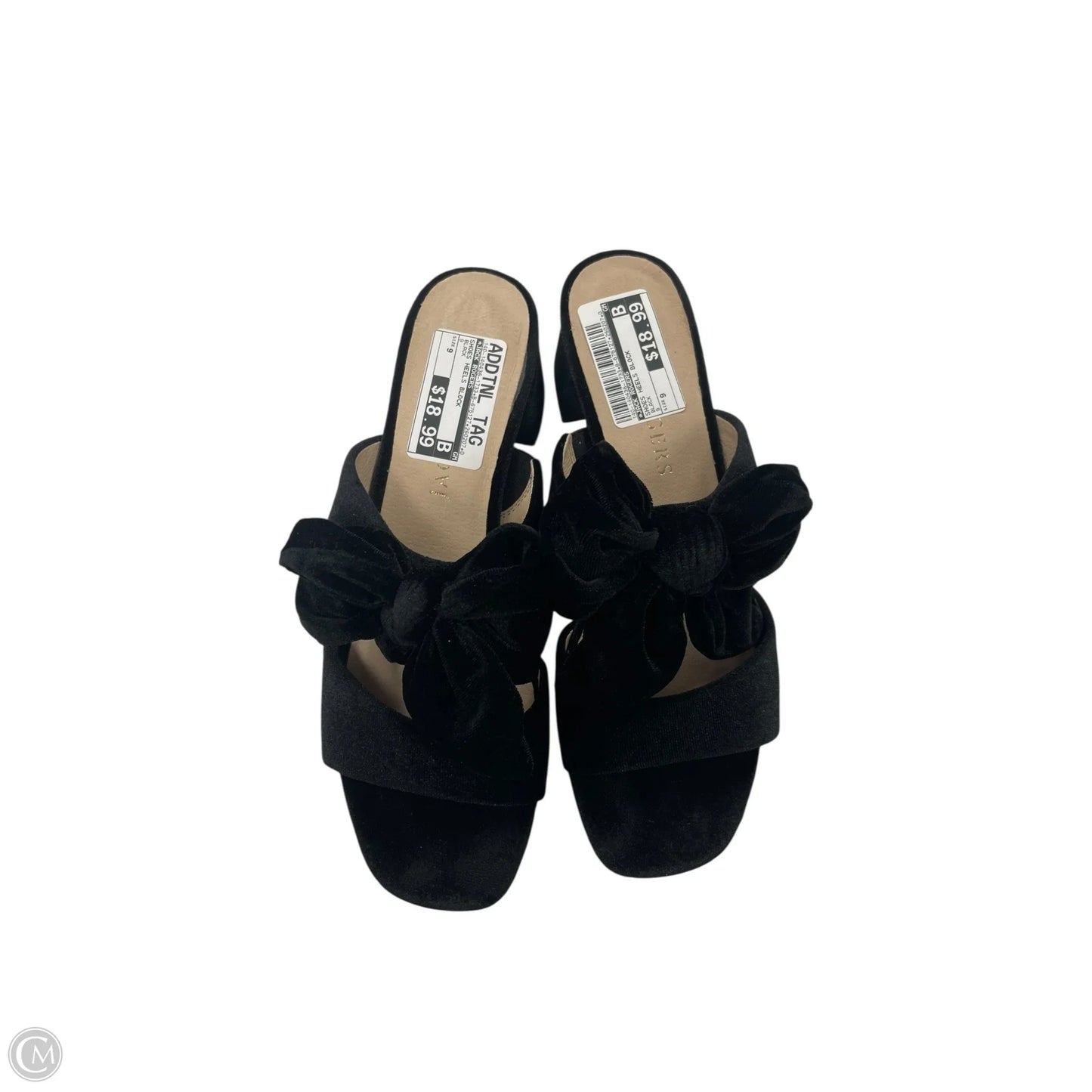 Shoes Heels Block By Jack Rogers In Black, Size: 9