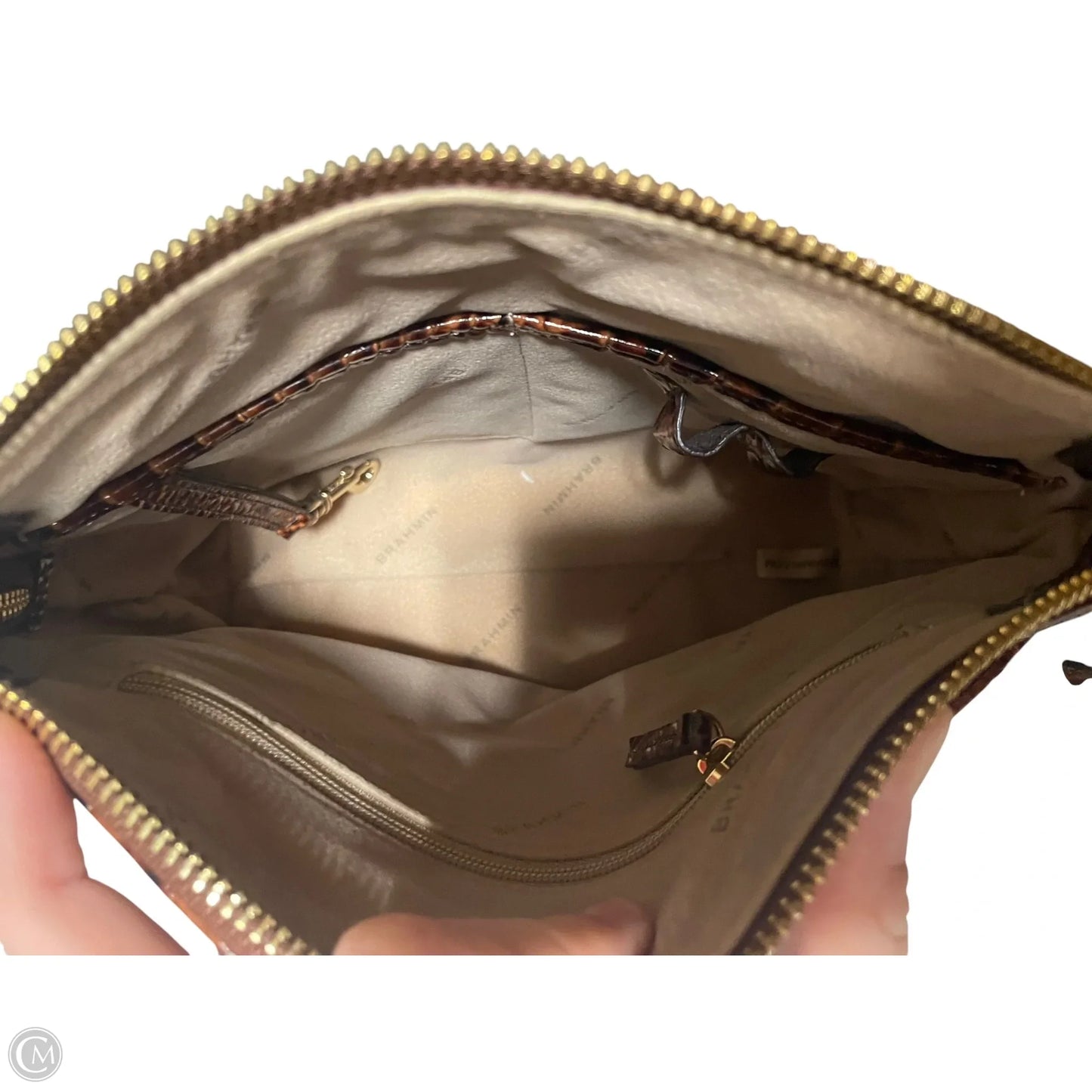 Handbag Designer By Brahmin, Size: Medium