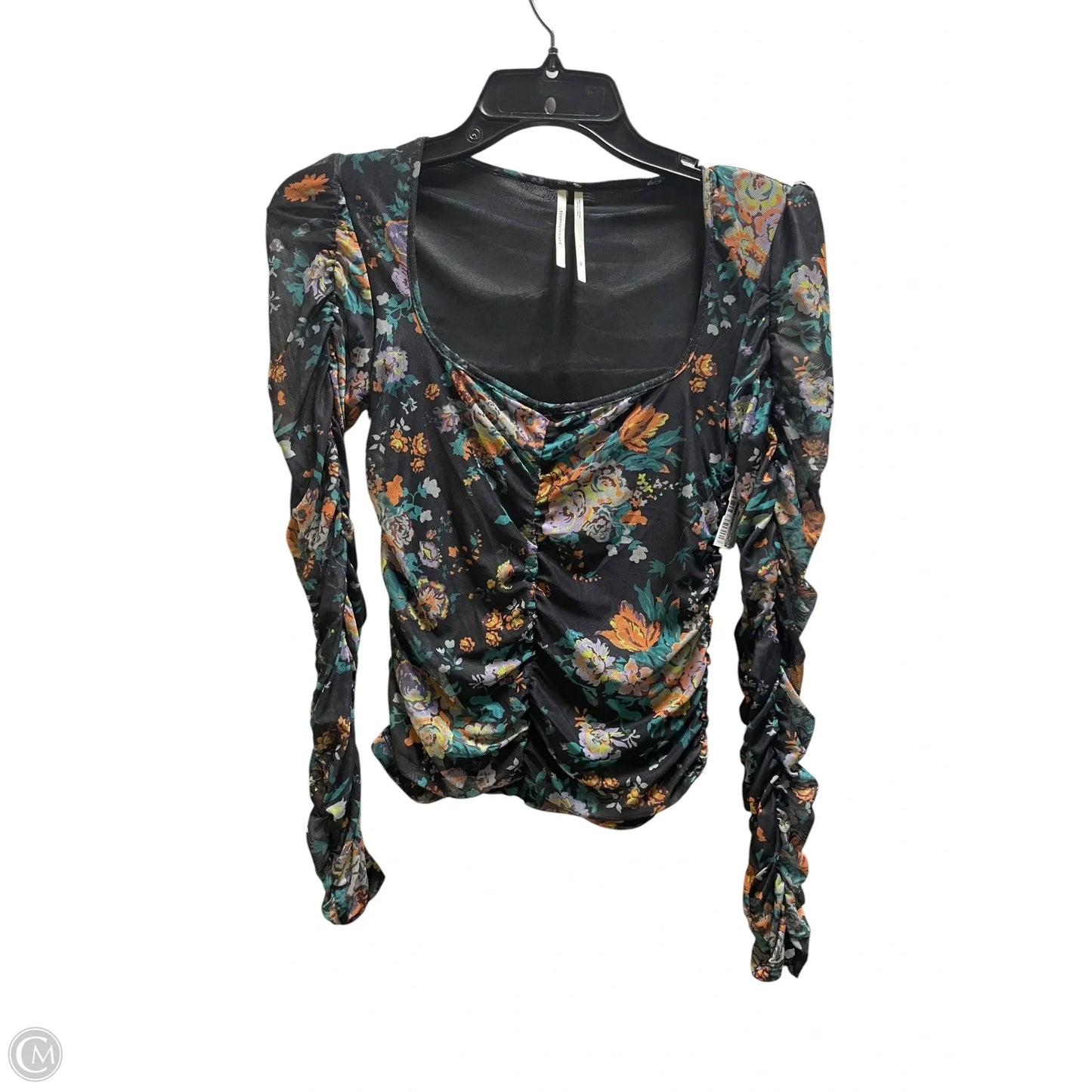 Top Long Sleeve By Anthropologie In Black, Size: Xs