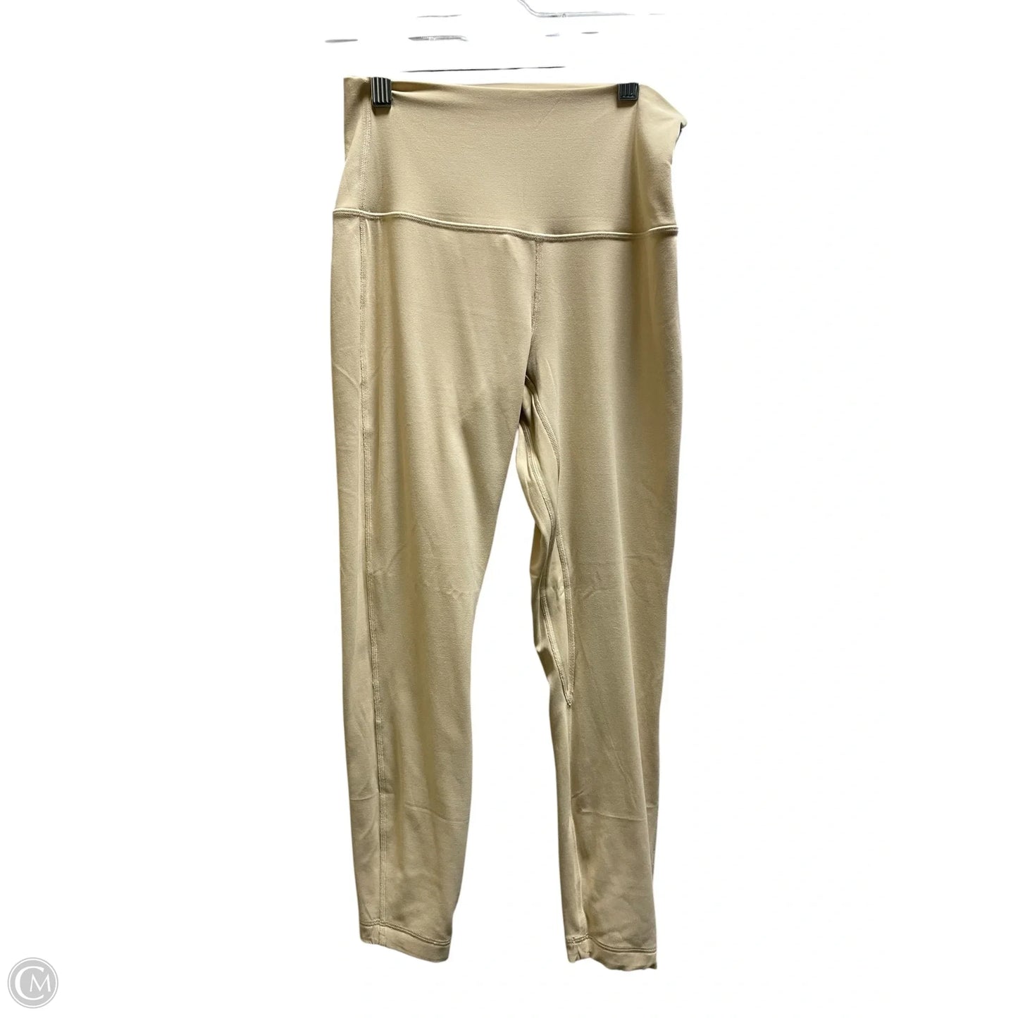 Athletic Leggings By Lululemon In Yellow, Size: 6