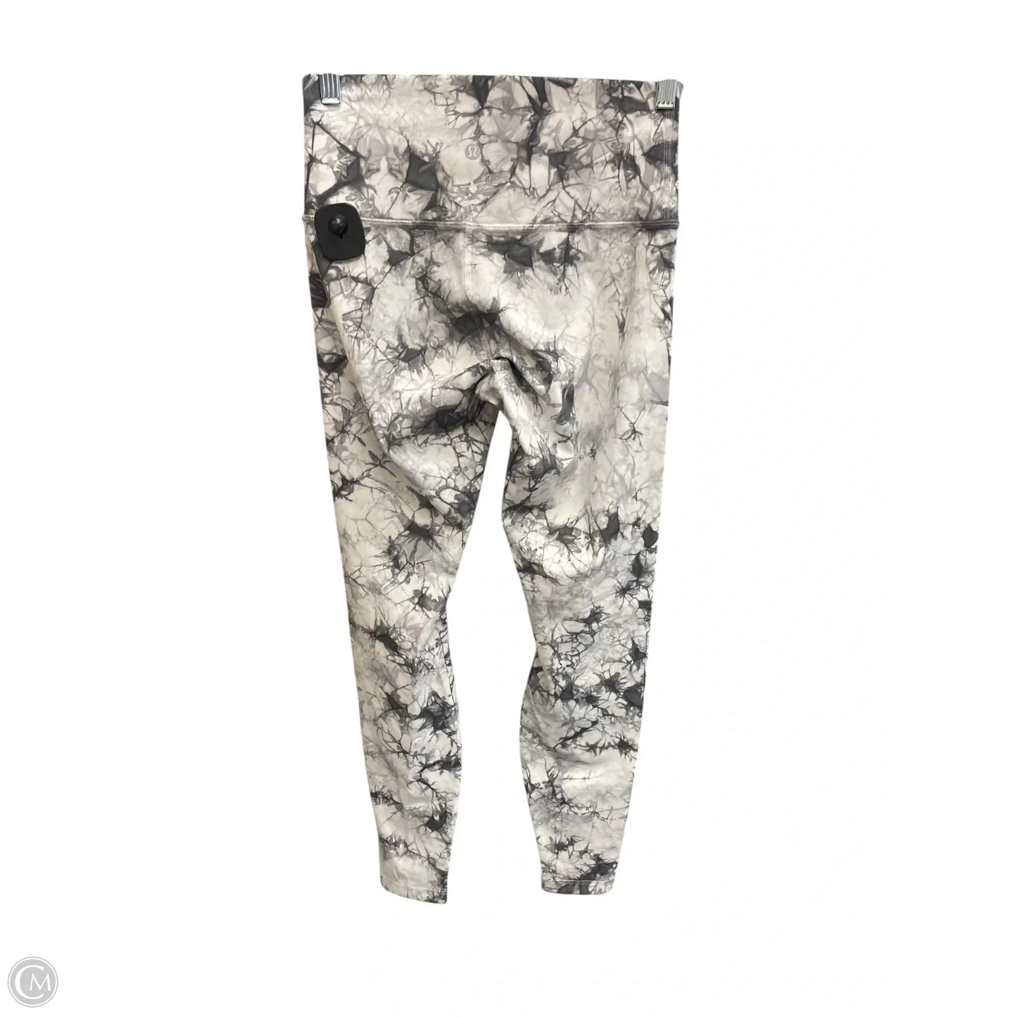 Athletic Leggings By Lululemon In Black & White, Size: 6