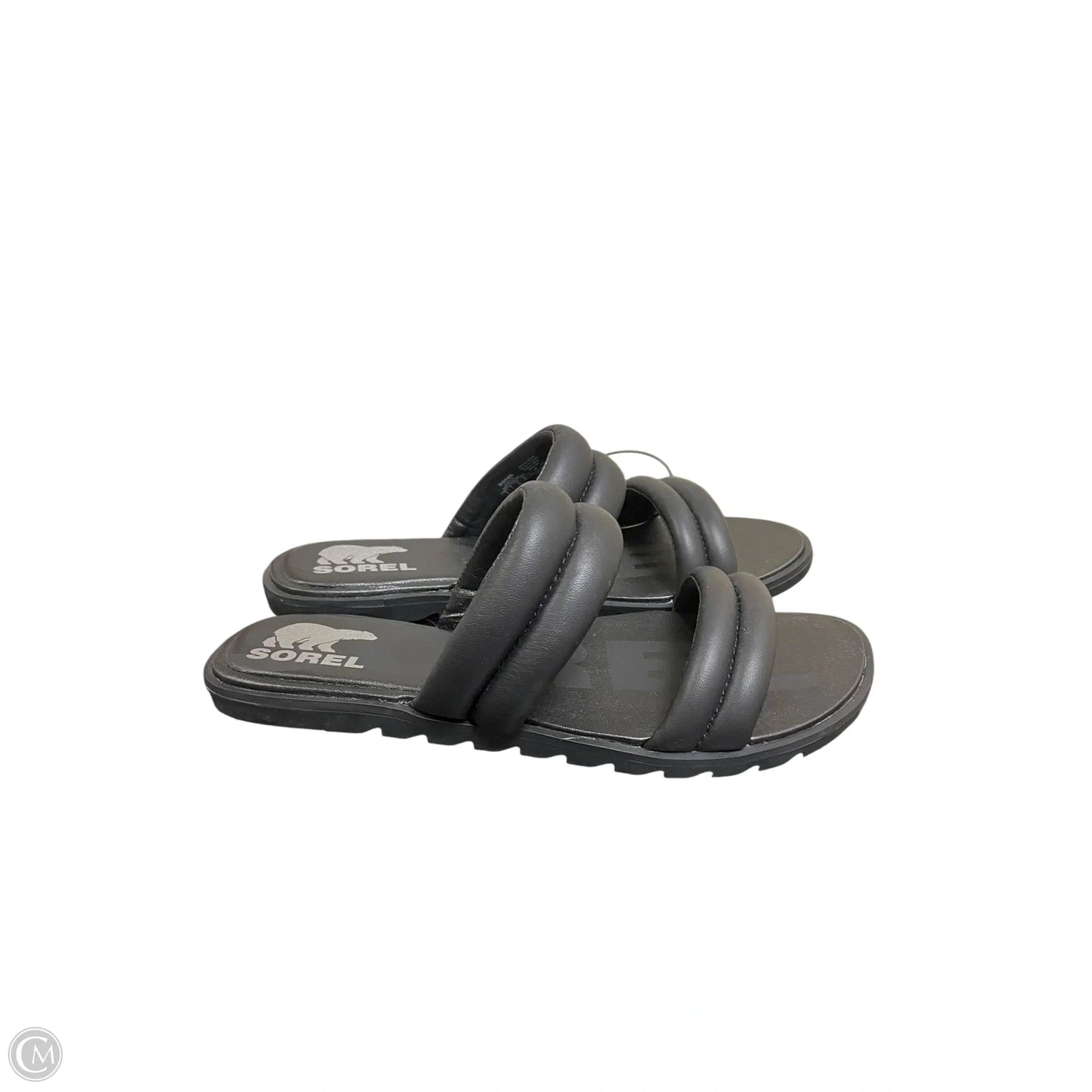 Sandals Flats By Sorel In Black, Size: 8