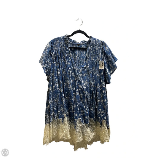 Dress Casual Midi By Free People In Blue, Size: M