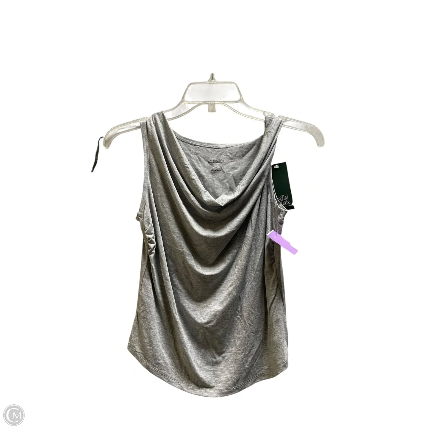 Top Sleeveless Basic By Wild Fable In Grey, Size: S