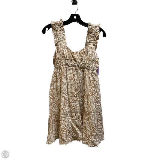 Dress Casual Maxi By Blu Pepper In Beige, Size: S
