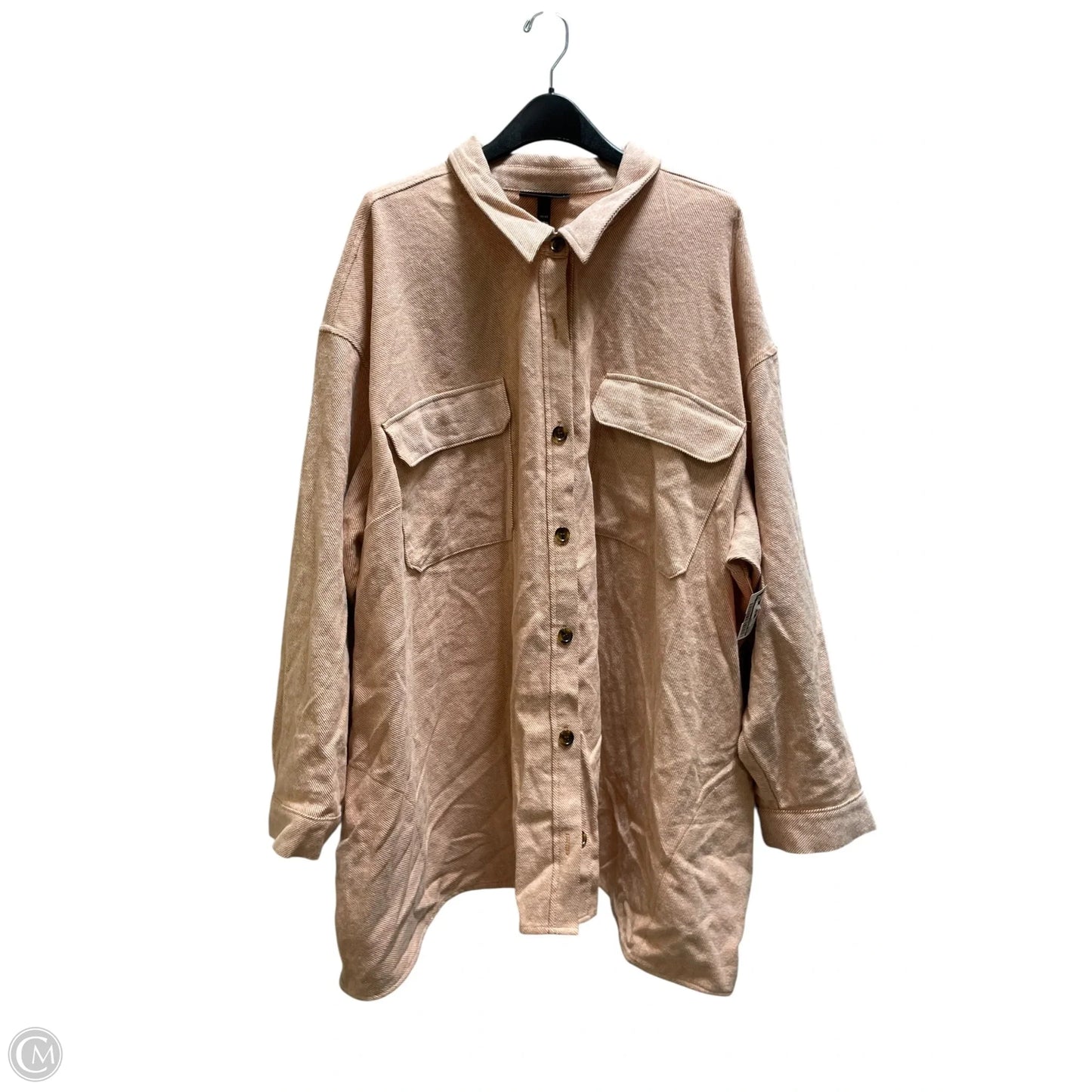 Jacket Other By Lane Bryant In Orange, Size: 4x