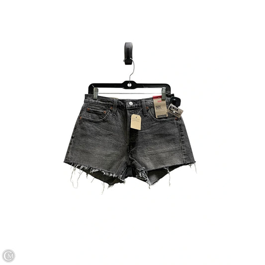 Shorts By Levis In Black Denim, Size: 6