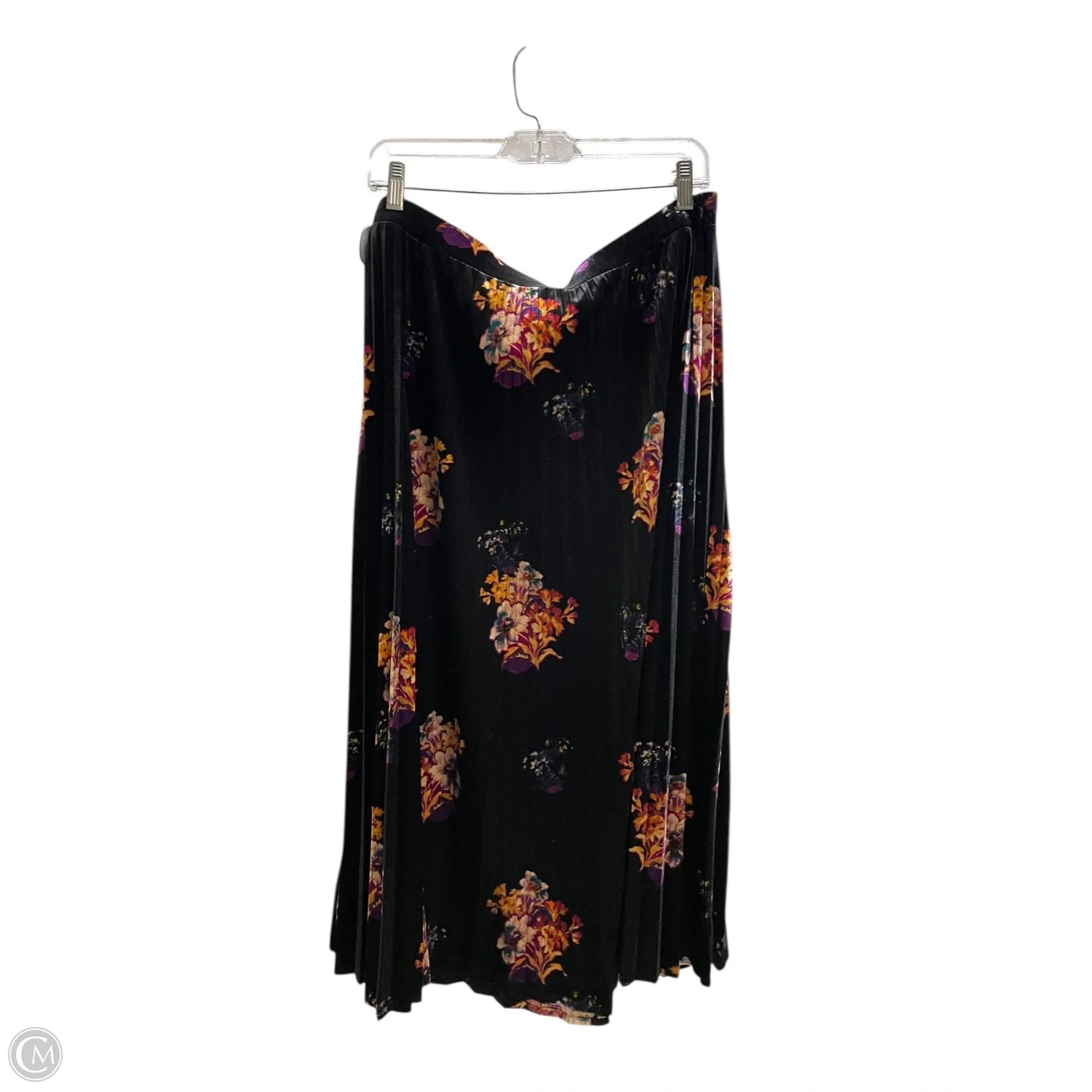 Skirt Maxi By Maeve In Black, Size: Xl
