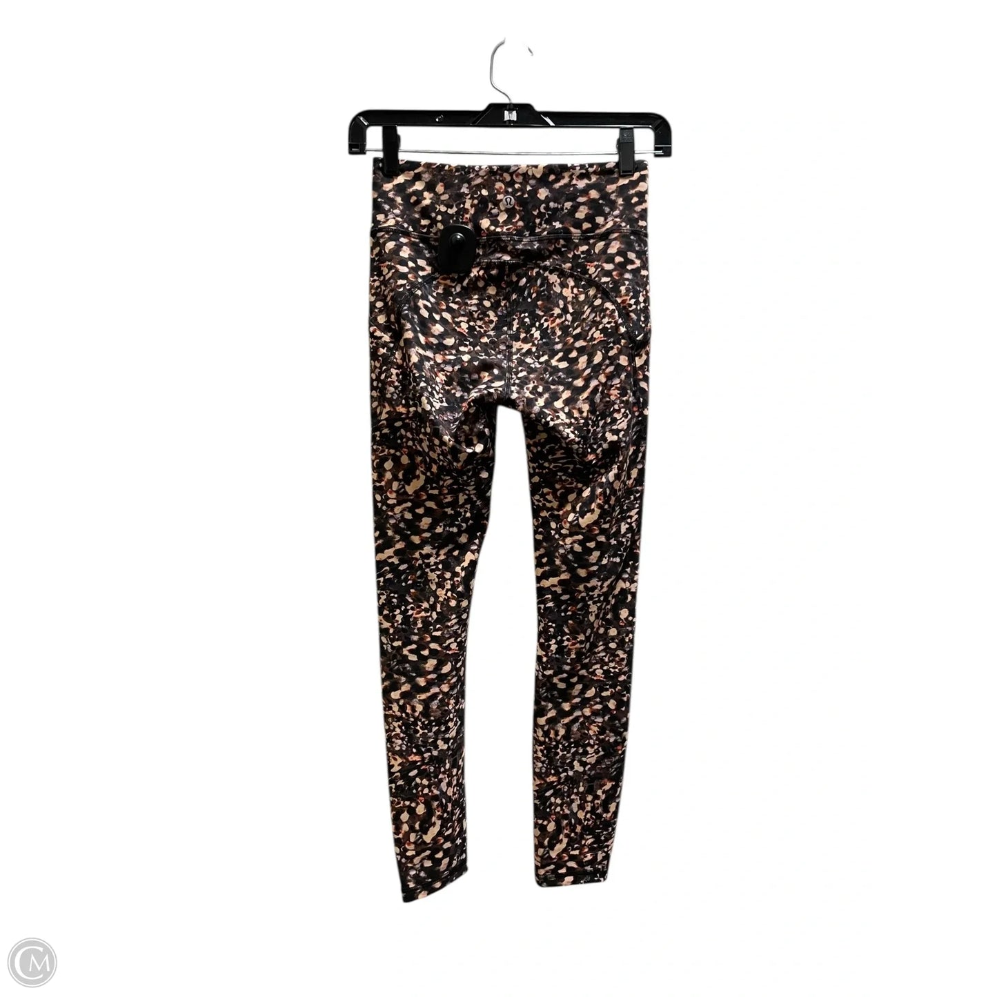 Athletic Leggings By Lululemon In Brown, Size: 4