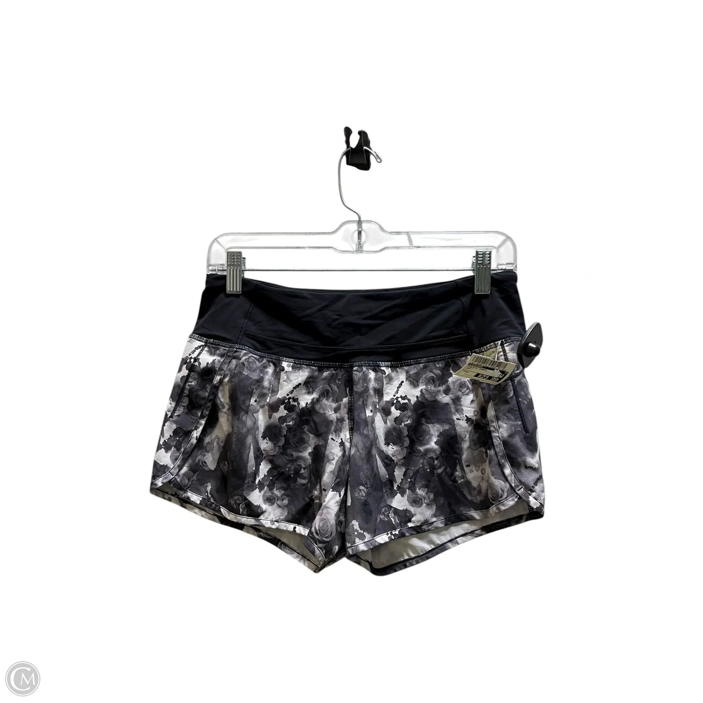 Athletic Shorts By Lululemon In Grey, Size: 4