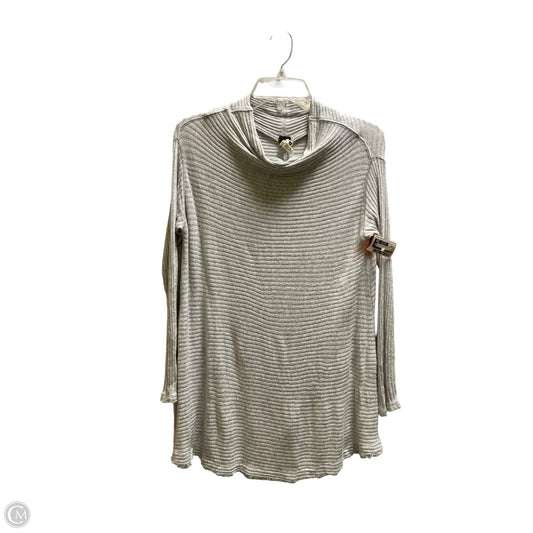 Top Long Sleeve By We The Free In Grey, Size: Xs