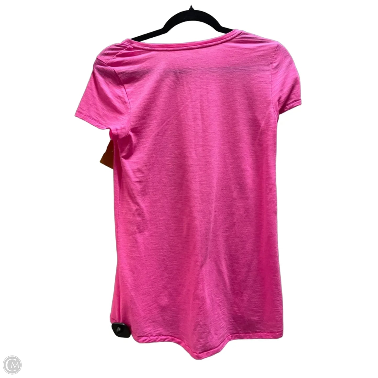 Top Short Sleeve Designer By Lilly Pulitzer In Pink, Size: Xs