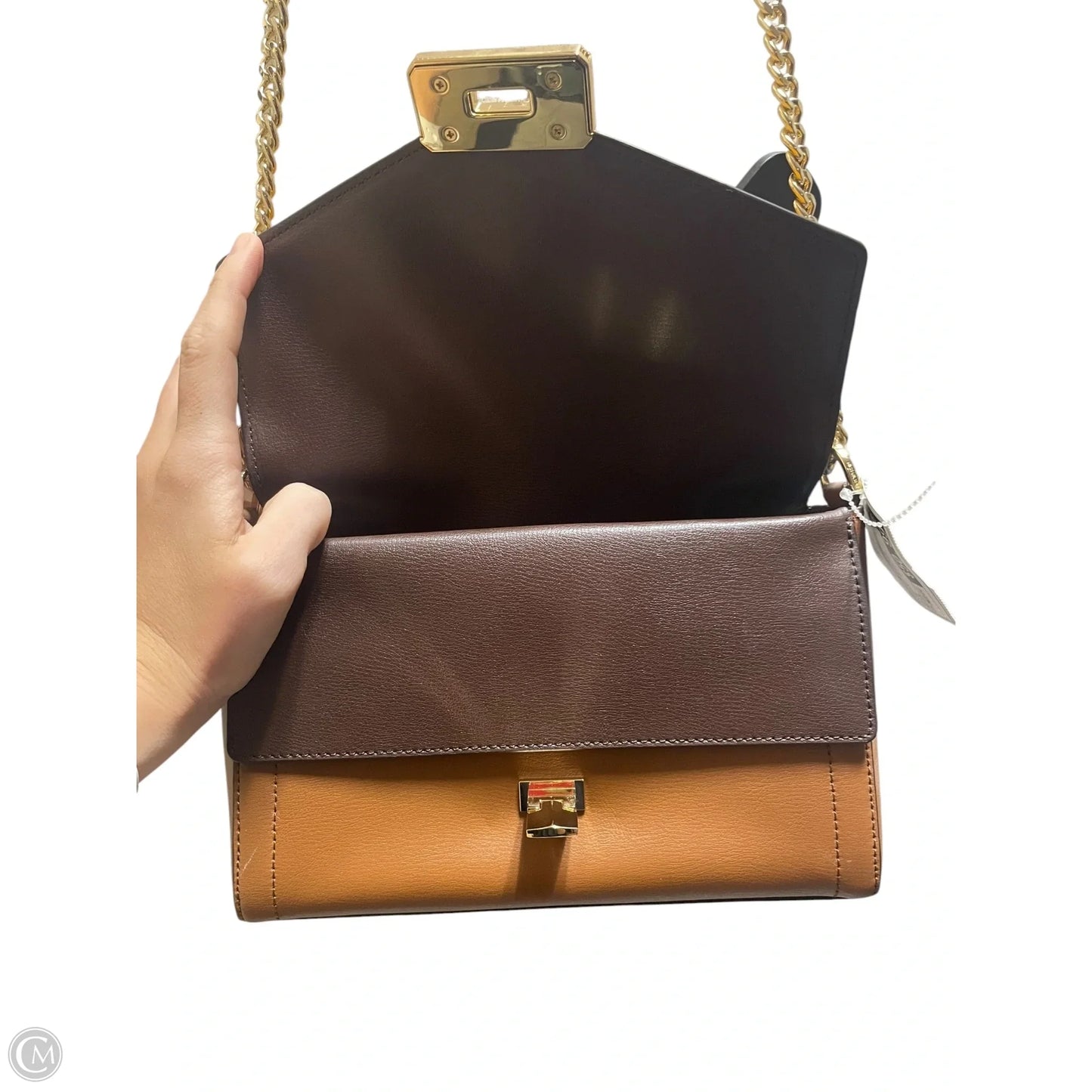 Crossbody Designer By Michael Kors, Size: Medium