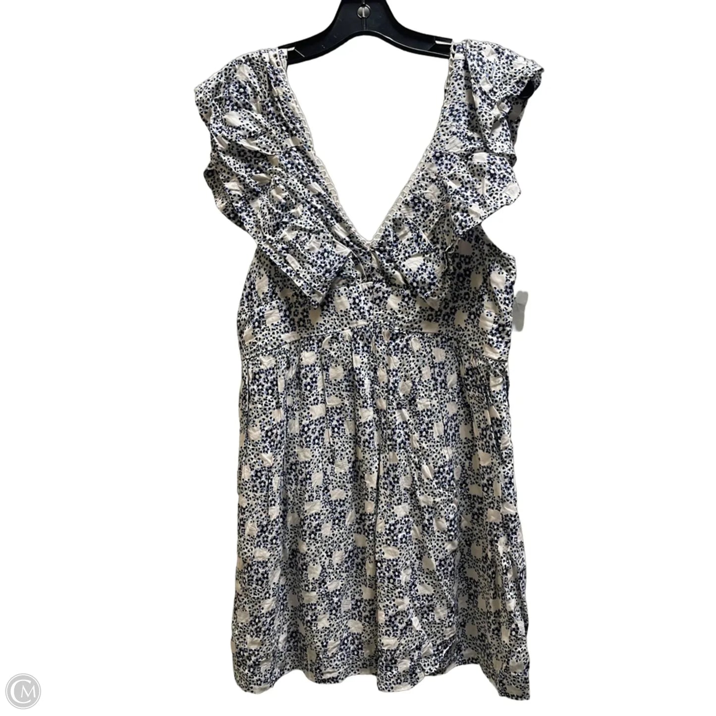 Dress Casual Short By Anthropologie In Blue, Size: Xs