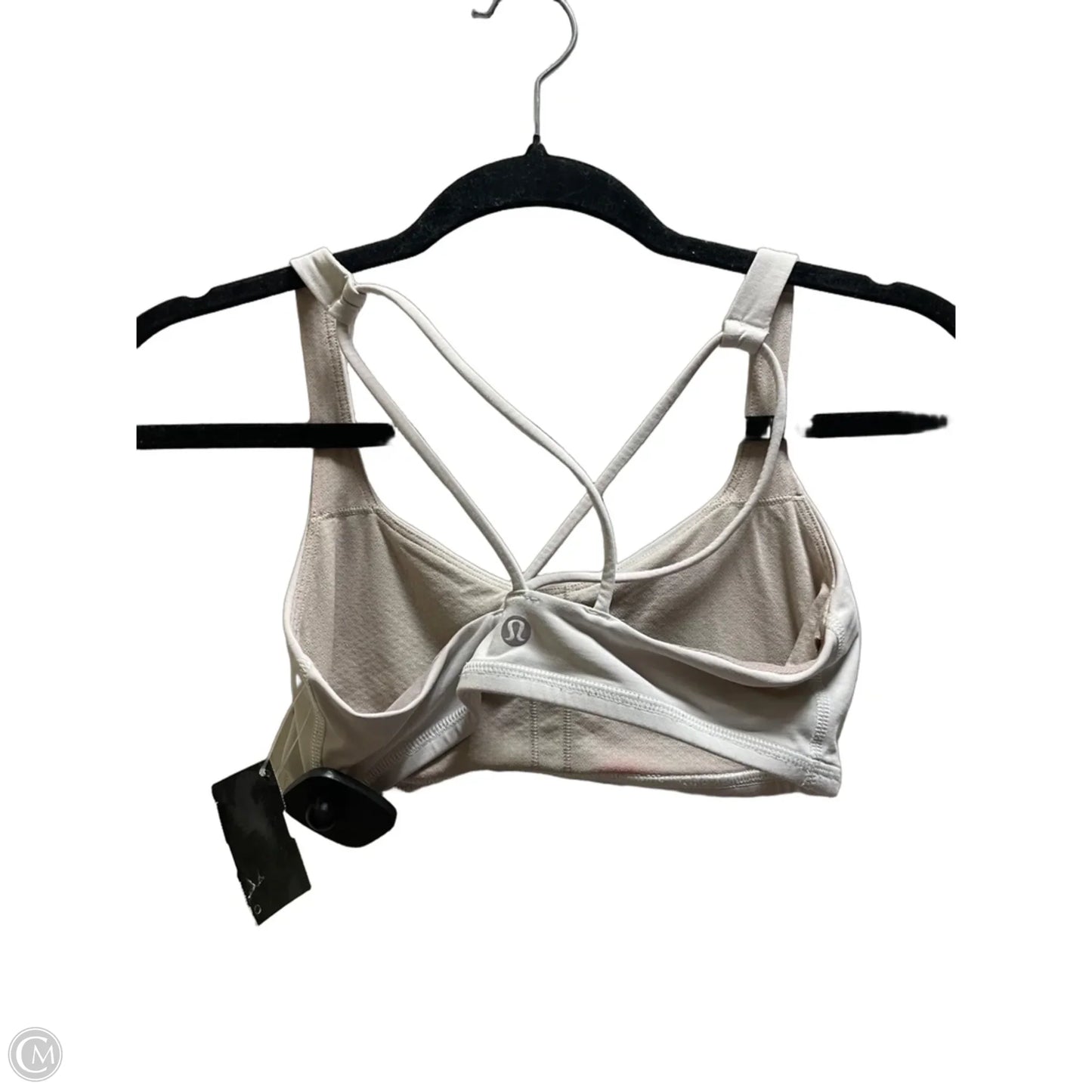Athletic Bra By Lululemon In White, Size: 4