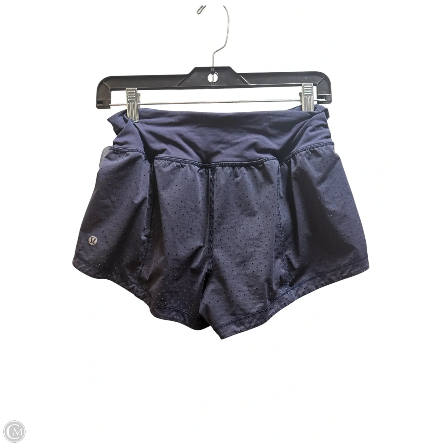 Athletic Shorts By Lululemon In Blue, Size: 4