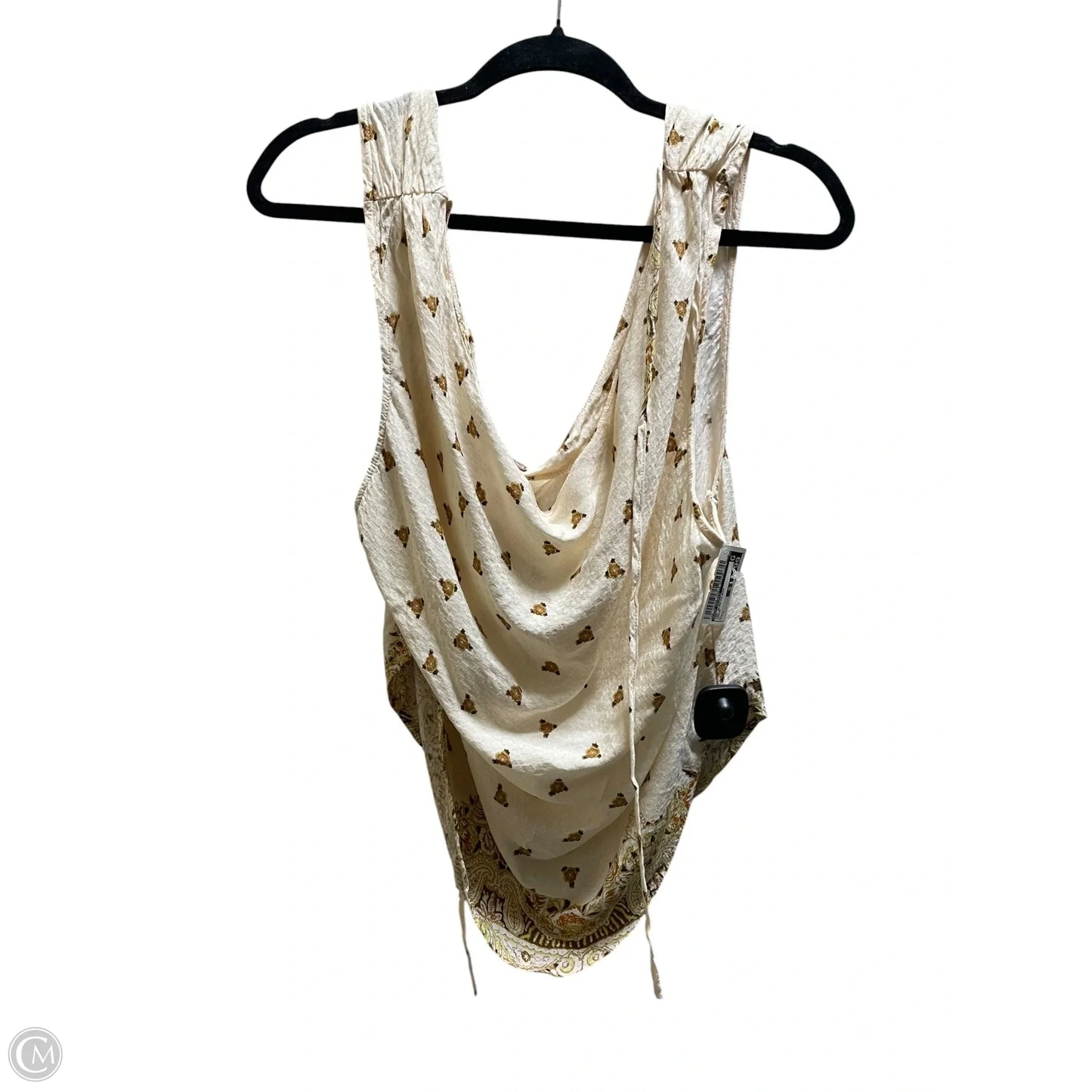 Top Sleeveless By Free People In Cream, Size: L