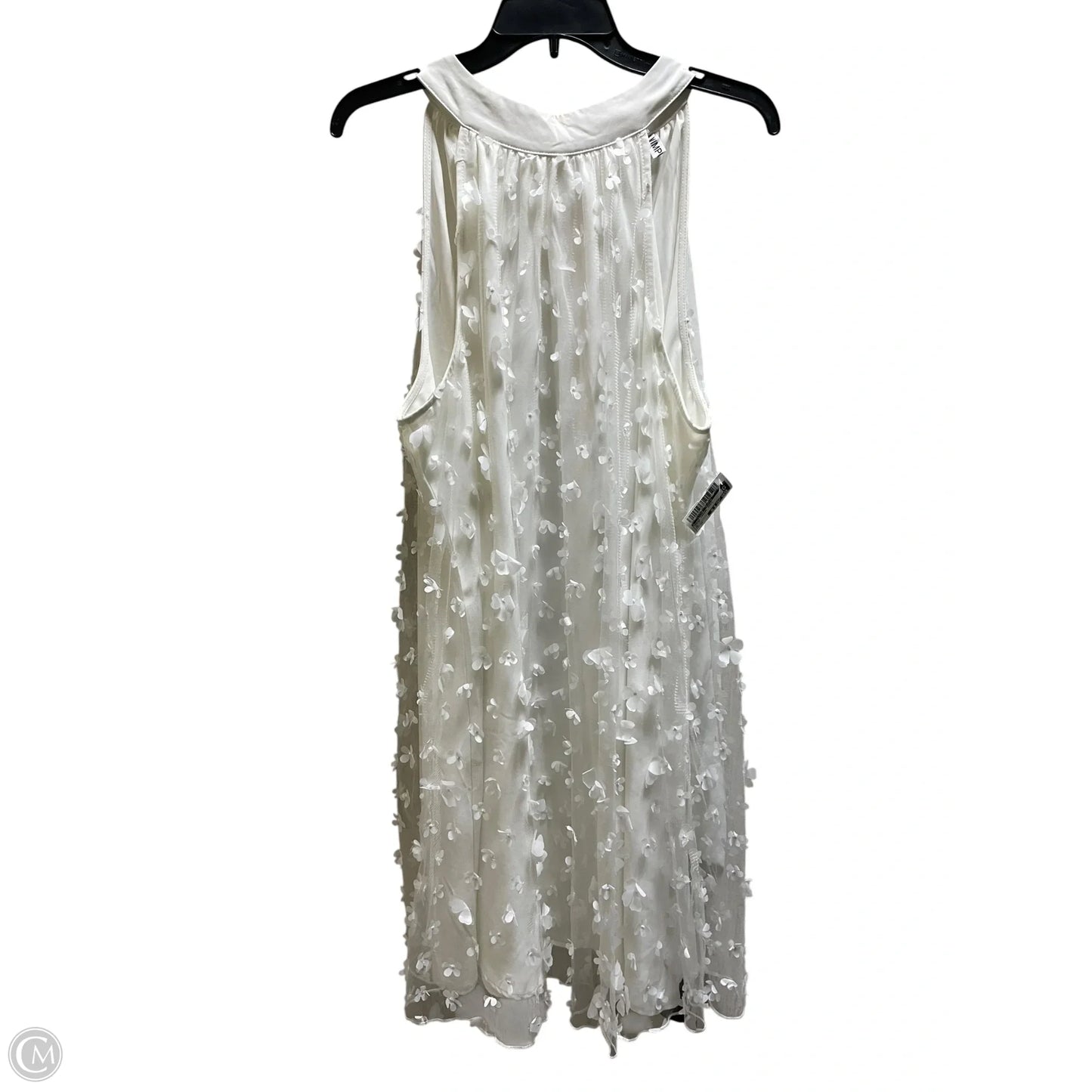 Dress Casual Midi By Clothes Mentor In White, Size: 2x