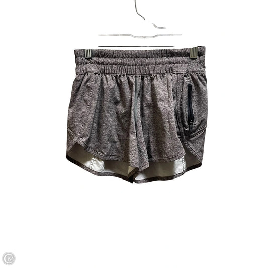Athletic Shorts By Lululemon In Grey, Size: 4