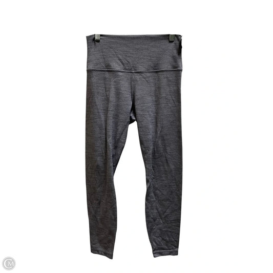 Athletic Leggings By Lululemon In Grey, Size: 8