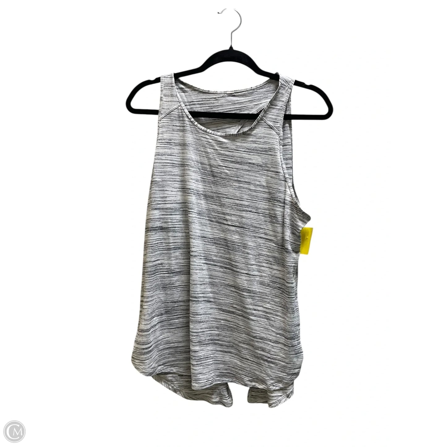 Athletic Tank Top By Lululemon In Grey, Size: 8
