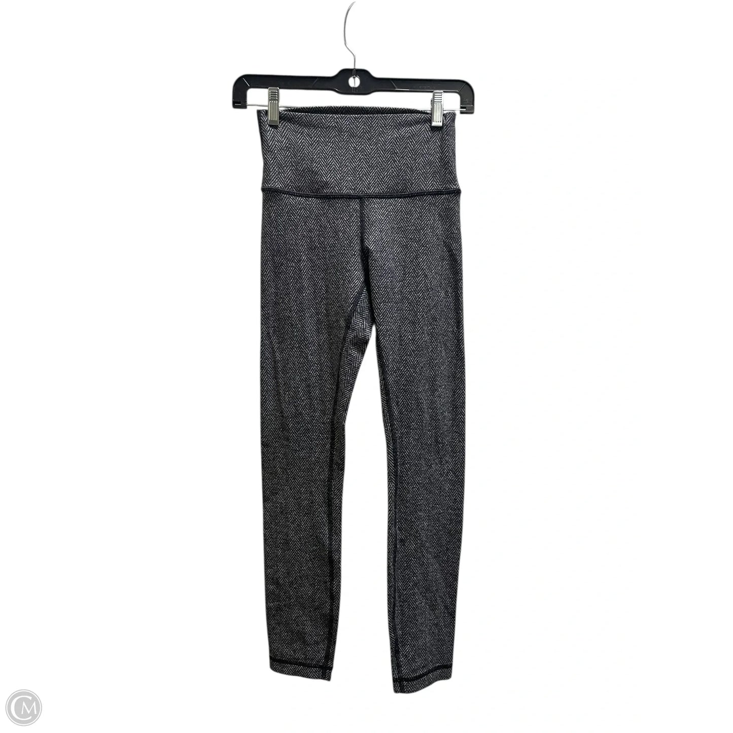 Athletic Leggings By Lululemon In Grey, Size: 2