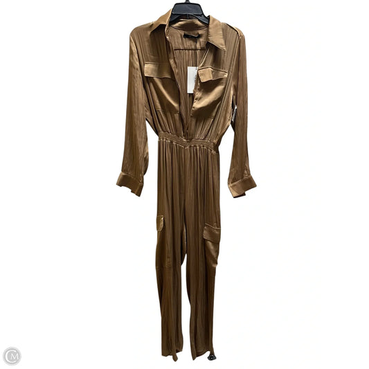 Jumpsuit By Clothes Mentor In Brown, Size: S