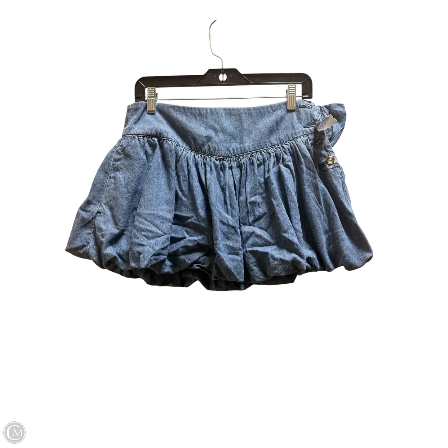 Skort By American Eagle In Blue Denim, Size: 4