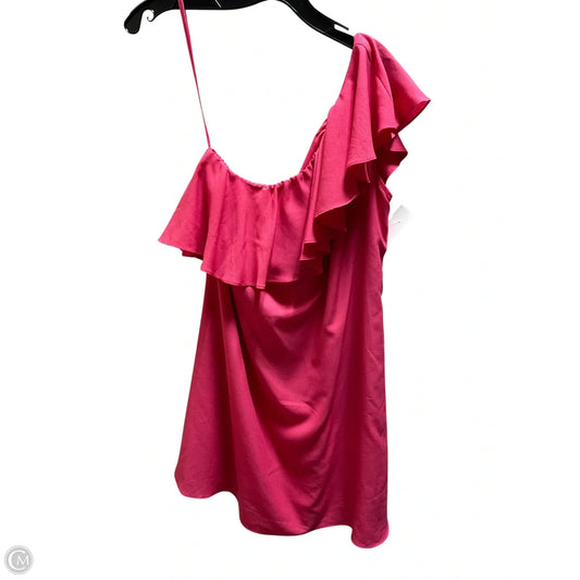 Dress Casual Short By French Connection In Pink, Size: Xs