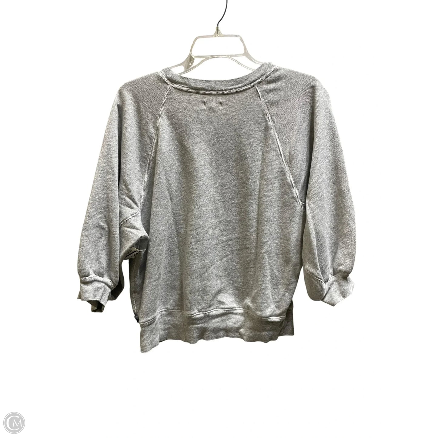 Top Long Sleeve By Aerie In Grey, Size: M