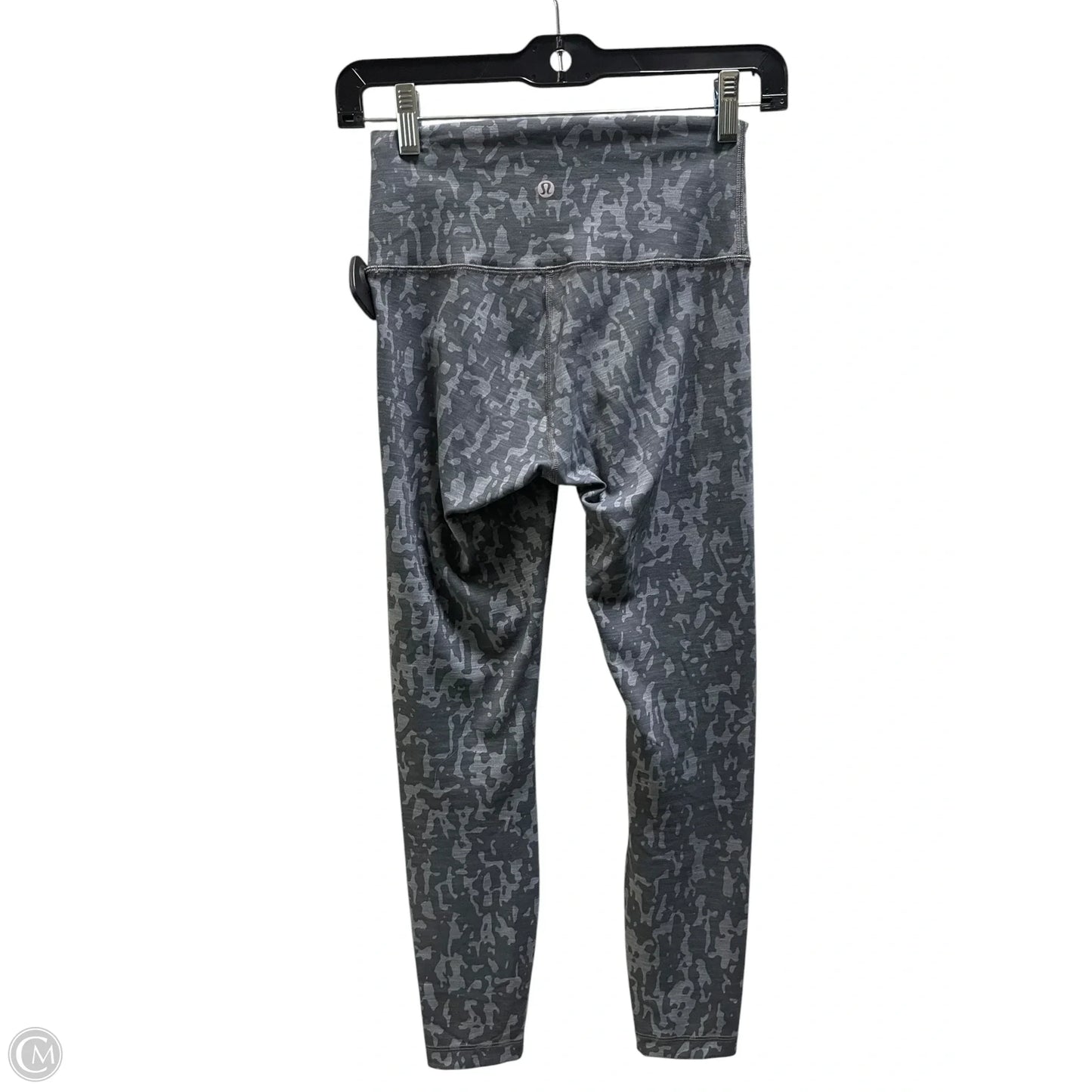 Athletic Leggings By Lululemon In Grey, Size: 4