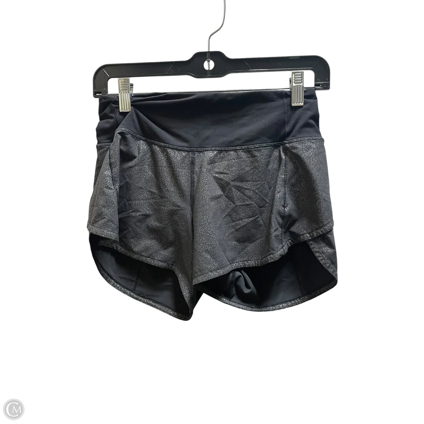 Athletic Shorts By Lululemon In Silver, Size: 2