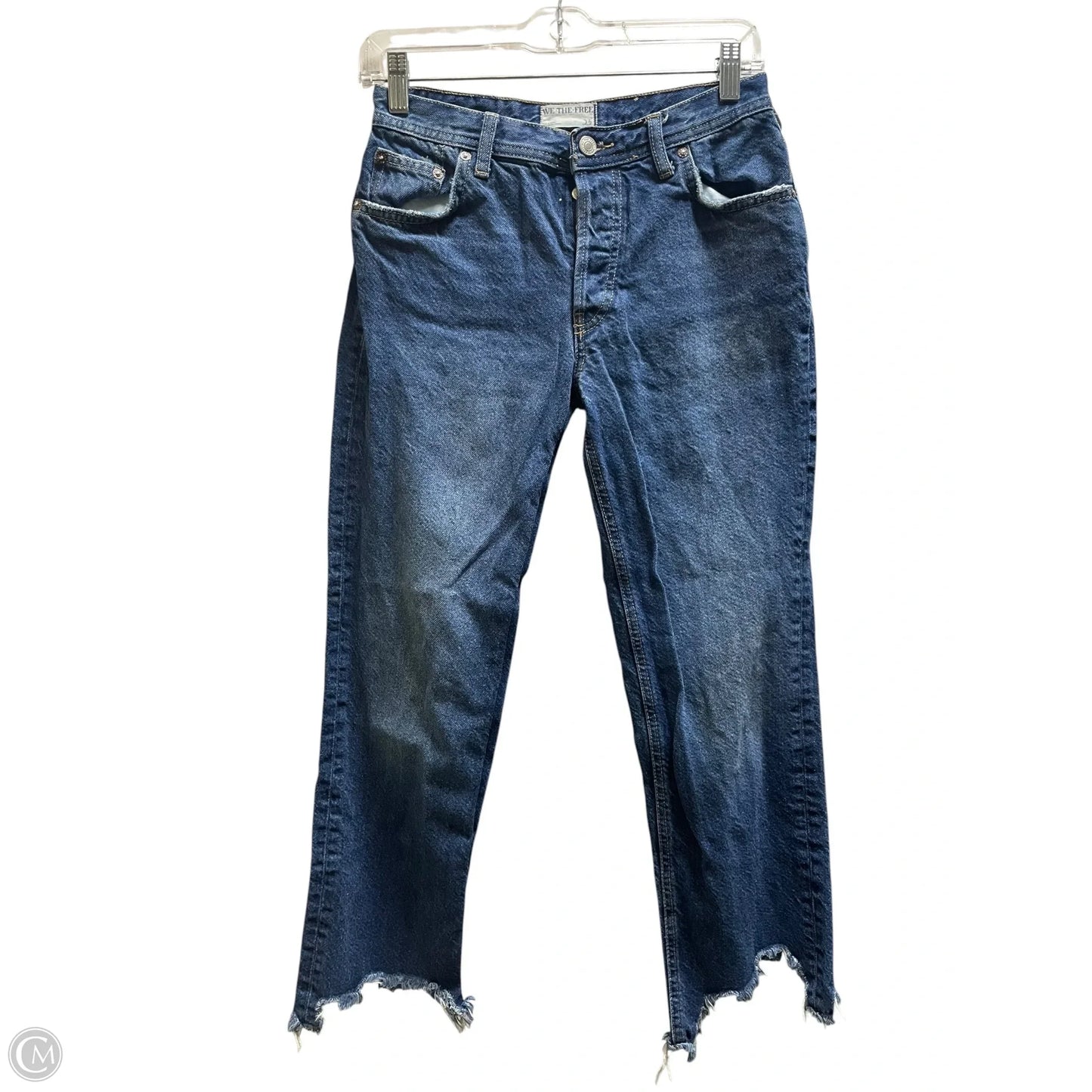 Jeans Straight By We The Free In Blue Denim, Size: 0